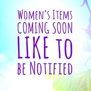 New women’s listings coming soon!
